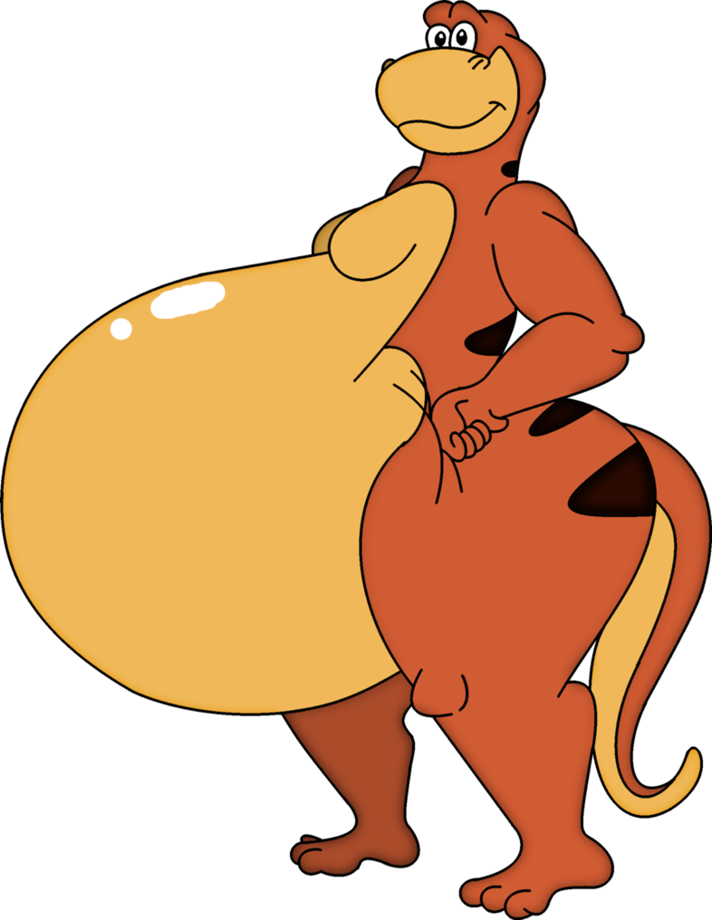 Big Papa Rex By Bigbellybirdy - We Re Back A Dinosaur's Story Rex Fat (786x1016)