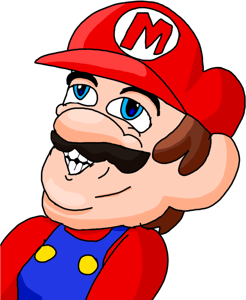 Papa Mario By Mashylol - Cartoon (816x979)