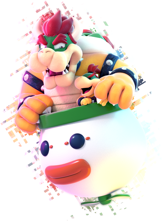 Papa Koopa By Smashingrenders Papa Koopa By Smashingrenders - Smashingrenders Mario And Bowser (1024x1024)