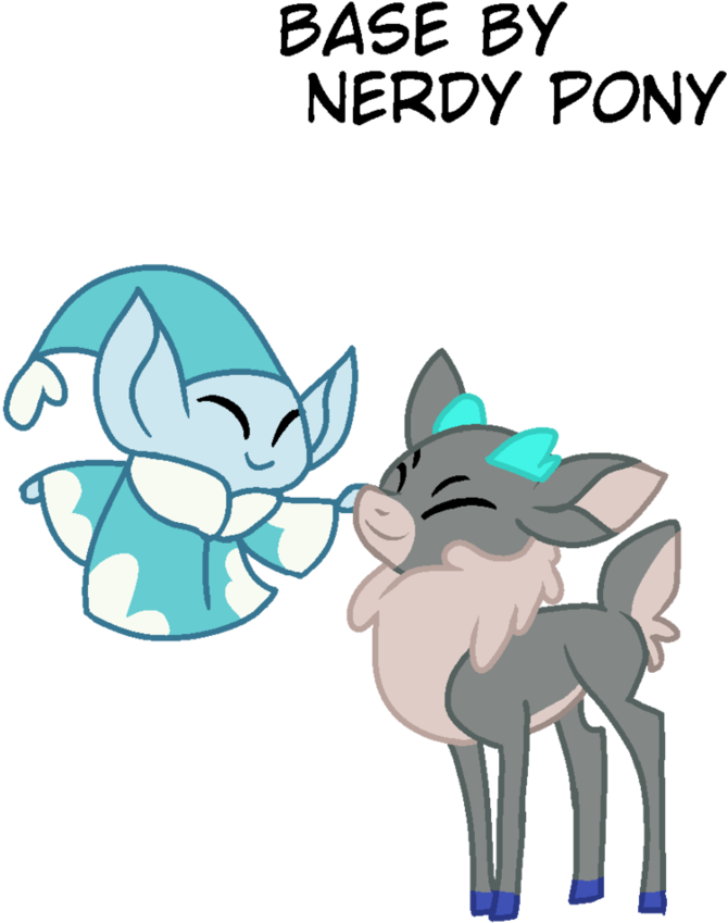 Them's Fighting Heards Reindeer Base And Sprite - Cartoon (805x993)