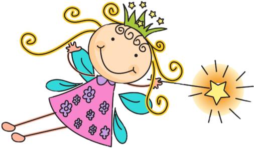 Cropped Fairy Left - School Fairy Clipart (512x512)