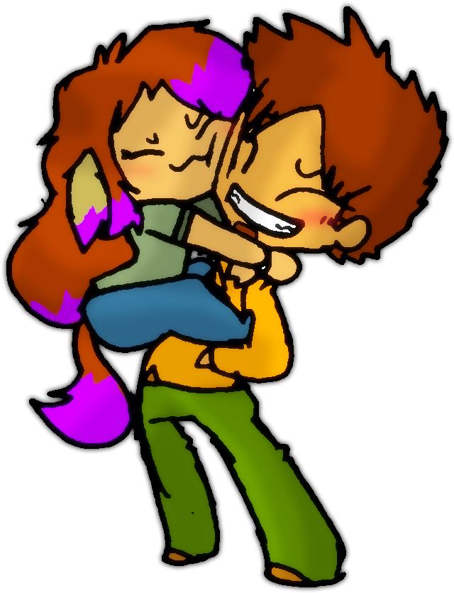 Papa Gafa And Baby Nutters By Gafagear - Cartoon (778x979)