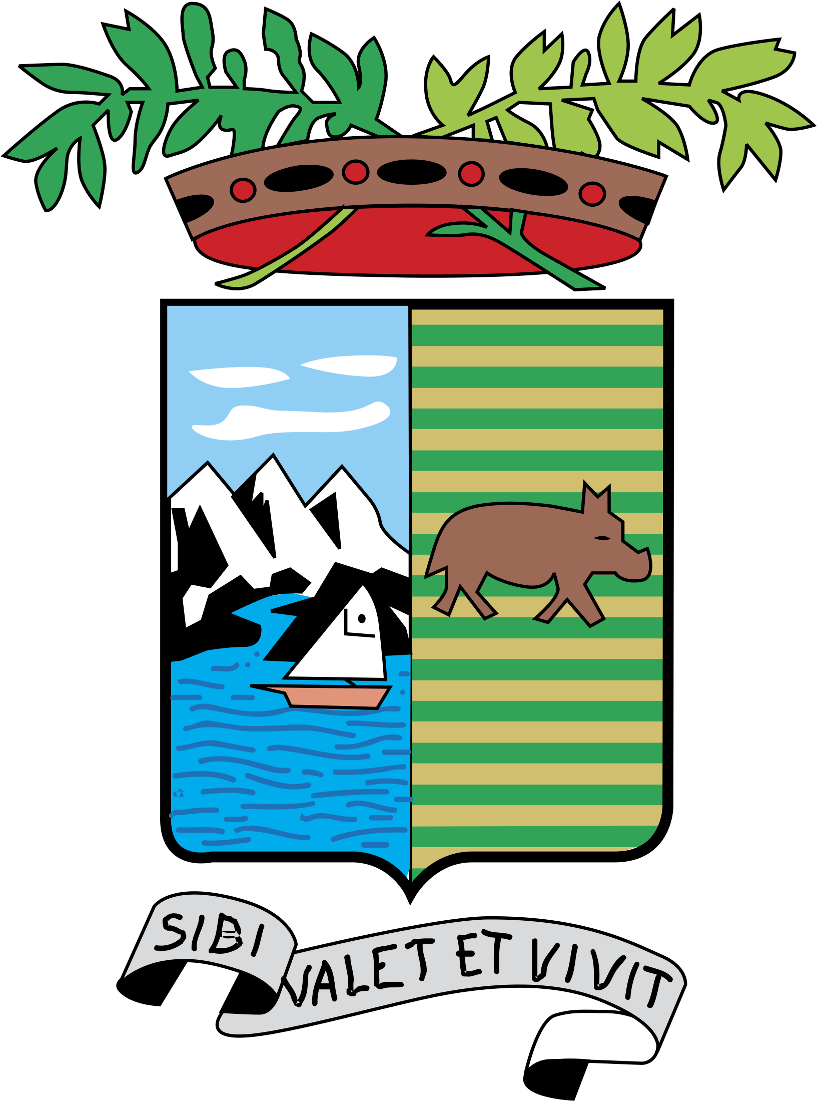 Provincia Di Pescara Logo Black And White - Pescara (2400x2400)