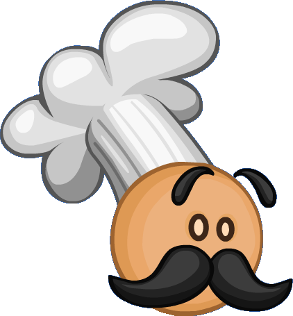 Headbracket Of Papa Louie - Wikia (422x455)