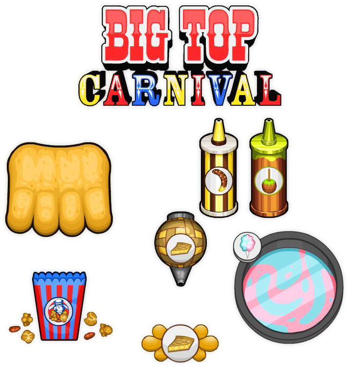 Big Top Carnival By Mokamizore97 - Papa's Donuteria New Year (800x800)