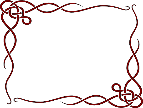 Shamrock Vine Corner Rubber Stamp By Drs Designs (600x453)