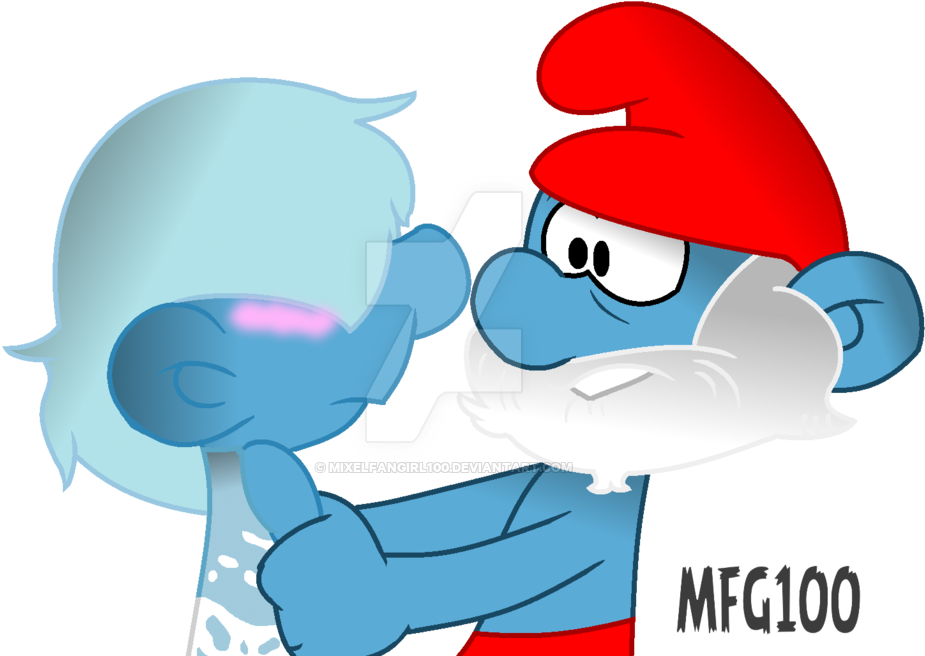 Papa And Pearly By Mixelfangirl100 - Cartoon (1024x677)