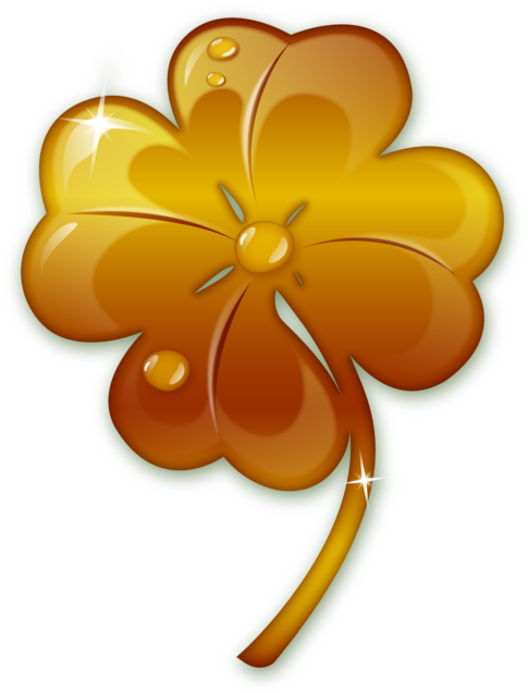 Golden Clover Png (700x700)