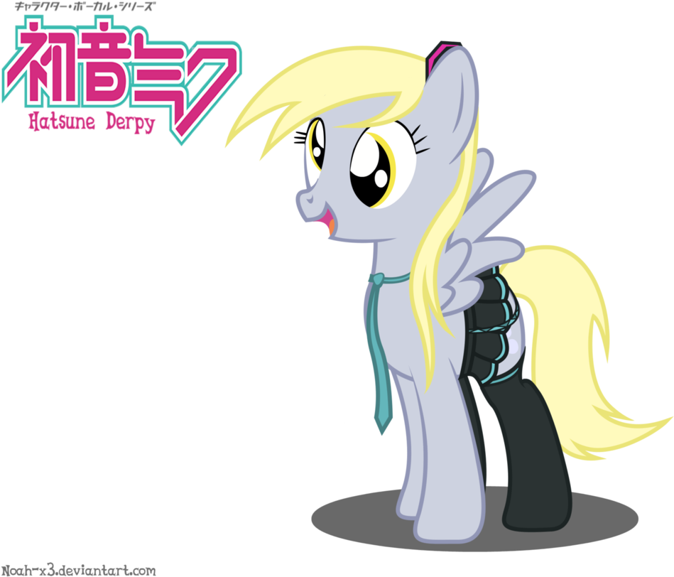 Hatsune Derpy Hooves - Hatsune Miku (963x829)