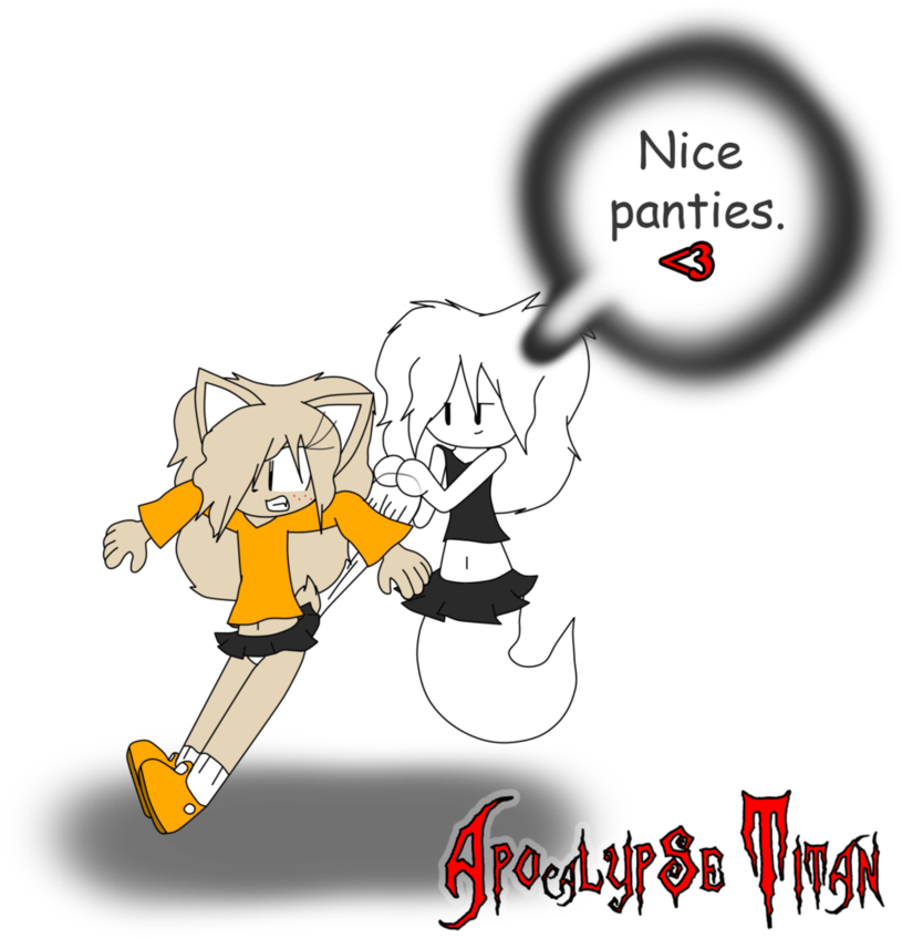 Giving Penny A Wedgie By Apocalypsetitan - Manga (876x913)