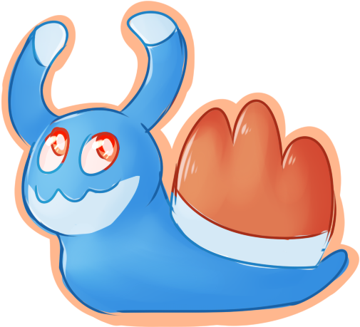 It's A Snail By Aerialaxell - Pokémon Uranium (595x511)