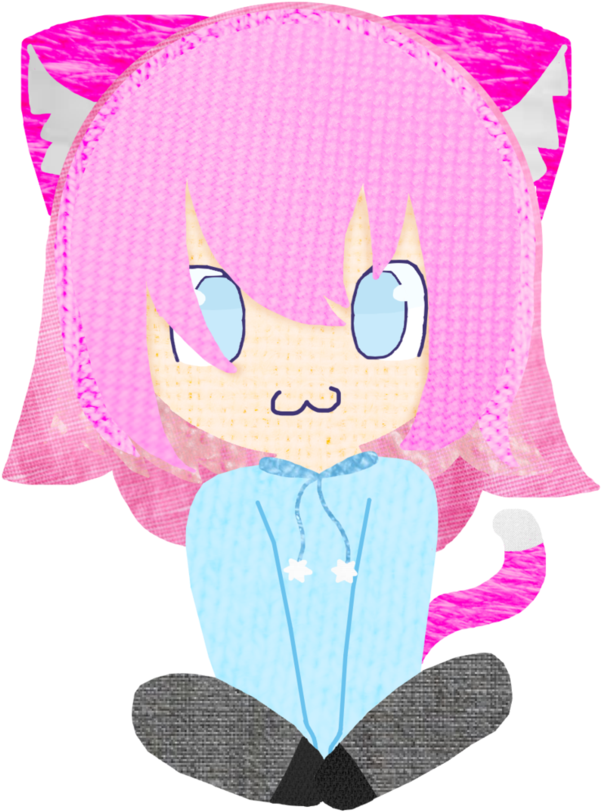 Cartoon Character Pink M - Rose (774x1032)