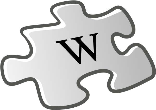 Wiki Image - Wikipedia Logo W Puzzle (1200x1200)