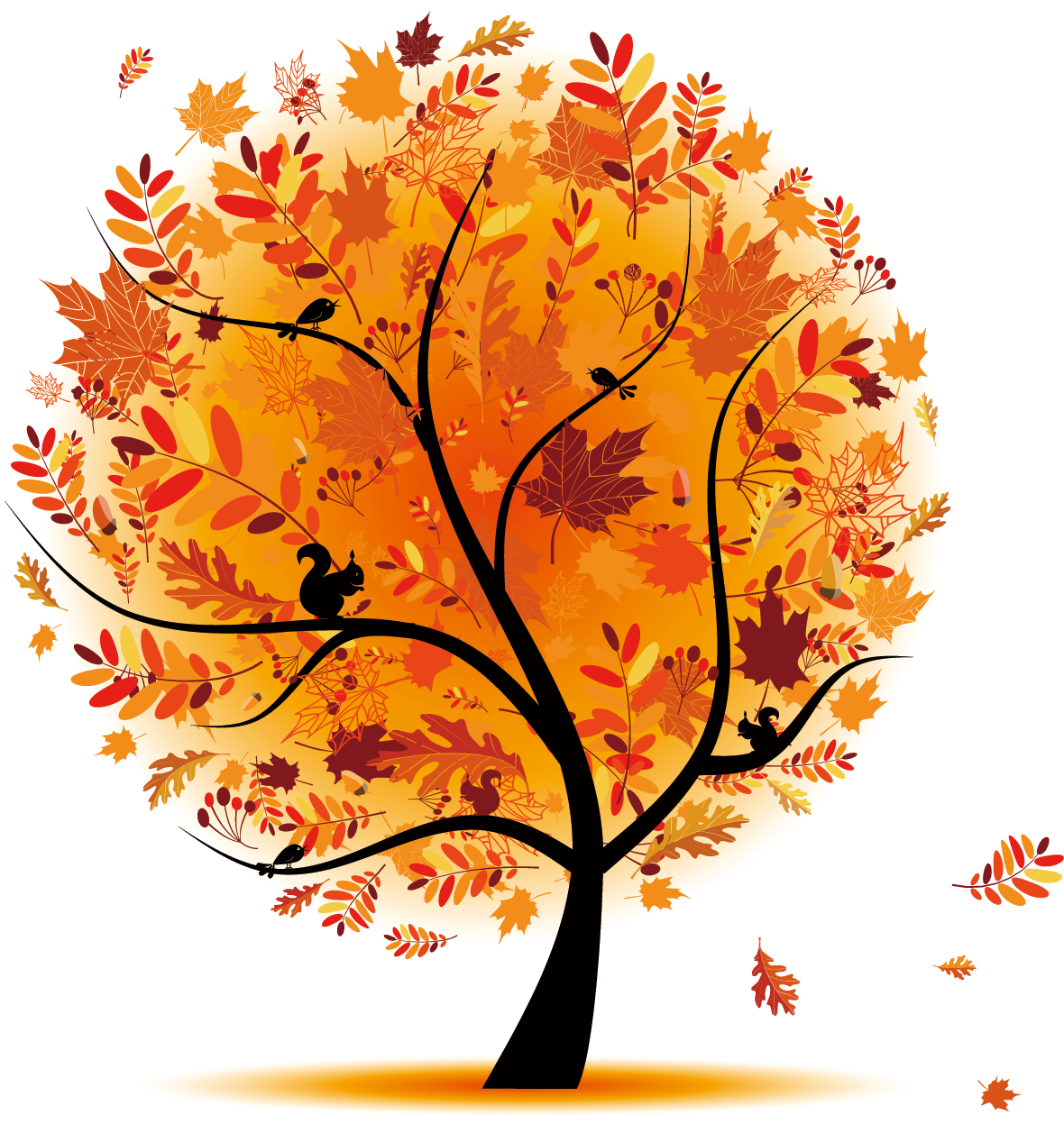 Autumn Tree Branch - Cheap Home Wall Picture Colored Unique Abstract Tree (1180x1247)