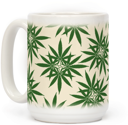 Weed Pattern Tote Bag: Funny Tote Bag Ke, Marijuana, (484x484)