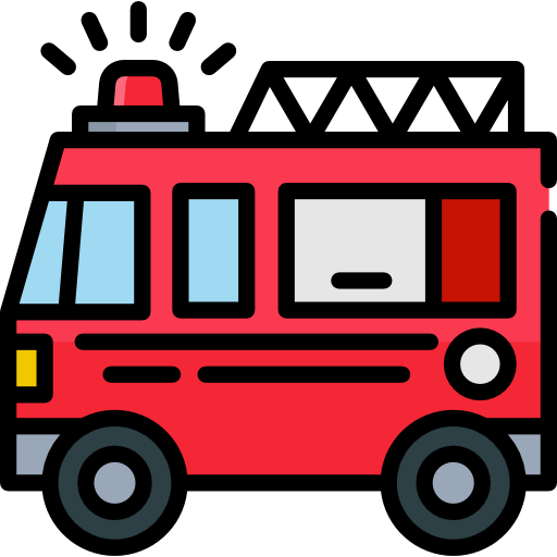 Emergency Vehicle Volunteer Fire Department Firefighting - Emergency Vehicle Volunteer Fire Department Firefighting (512x512)