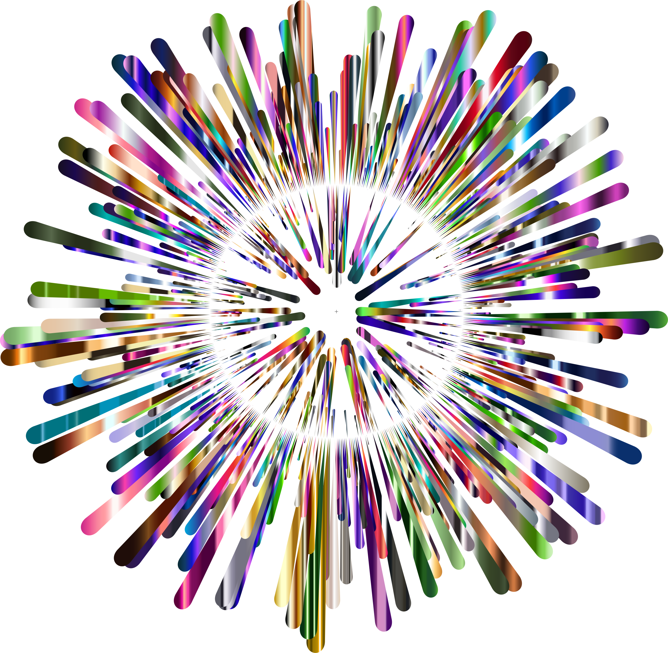 Geometric Abstract Art Picture - Explosion Clipart No Background (2308x2254)