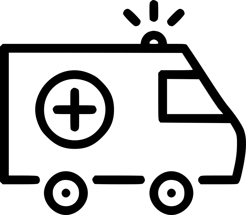 Ambulance Medicare Health Medical Care Emergency Comments - Icon (980x858)