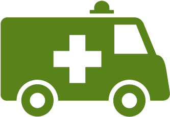 An Estimated 1 Million Emergency Department Visits - Pink Ambulance Png (394x350)