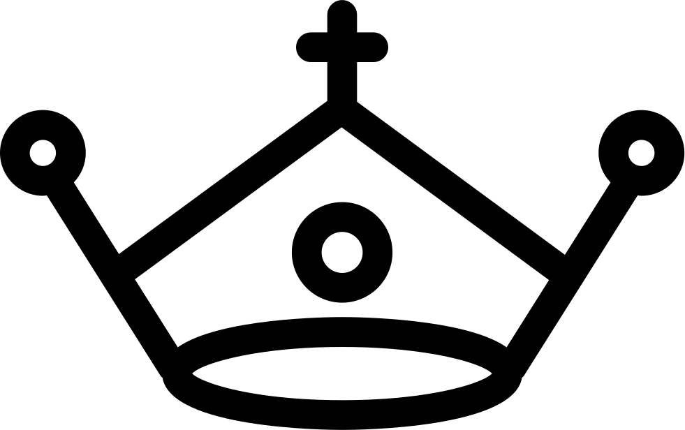 Royal Crown With A Cross Comments - Hyuga Clan Symbol (981x616)