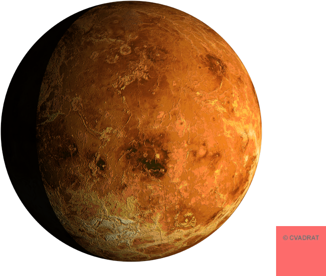 Mars Clipart Transparent Background - Venus With Transparent Background (800x600)