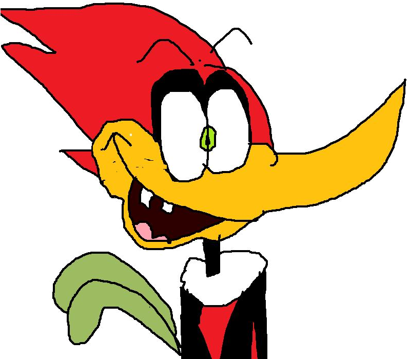 Woody Woodpecker By Fauntleroyfluttershy - Woody Woodpecker Imafe Png (842x698)