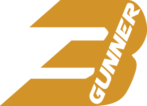 3 Gunner Vinyl Decal - Decal (479x346)