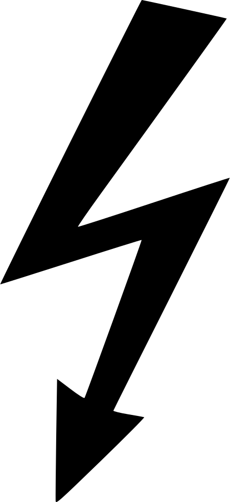 Yps Flash Lightning Bolt Electricity Photography Photo - Electricity Flash (450x980)