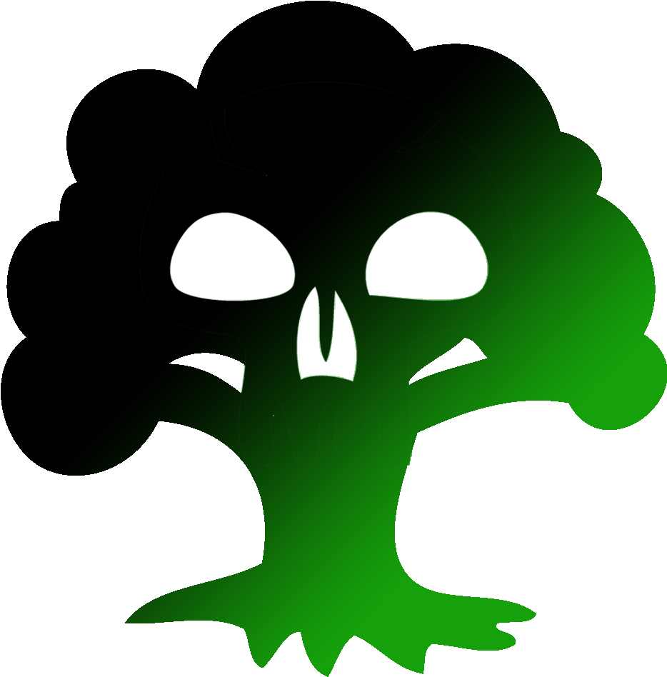 Black Green Mana Symbol By Iamawesomez On Deviantart - Magic The Gathering Mana Symbols (1300x1300)