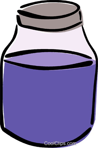 Bottle Of Grape Juice Royalty Free Vector Clip Art - Bottle Of Grape Juice Royalty Free Vector Clip Art (317x480)