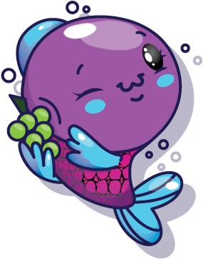 Guggles The Clown Fish - Pikmi Pops Surprise Dibujo (496x496)
