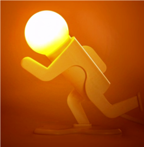 Koşan Adam Lamba Perfect Night Lamp - Light Energy (700x500)