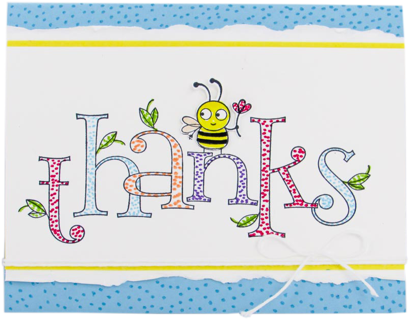 Today's Card Was Designed Using The Stampin' Up Bee - Illustration (1000x740)