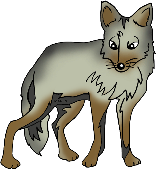 State Mammal Of South Dakota - Cartoon (575x648)