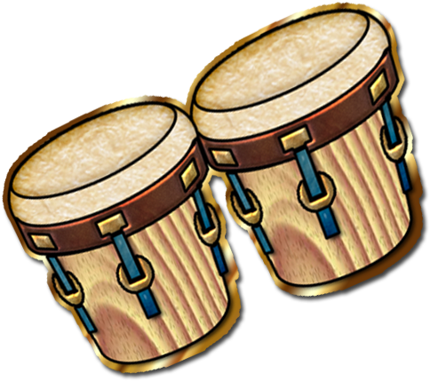 Drum Clipart Bongo - Bongo Drums Clipart (512x512)