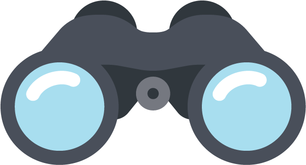 Investigation Technology - Binoculares Animados Png (740x680)