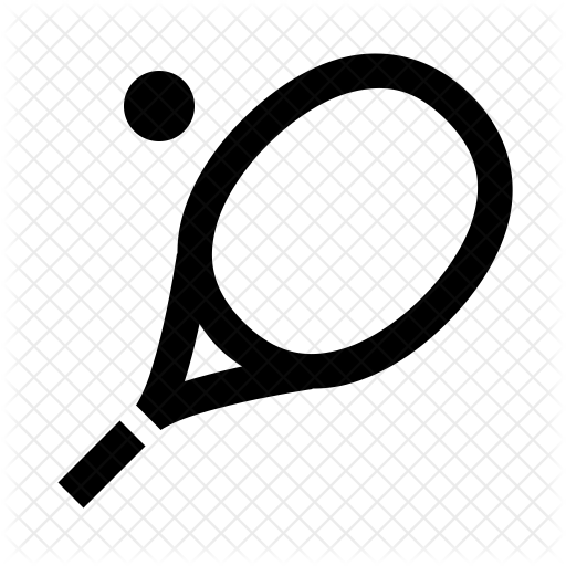 Tennis Racket Icon - Tennis Racket Icon (512x512)