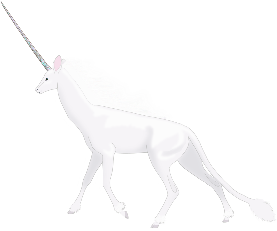 The Last Unicorn By Mommacabbit - Illustration (955x836)