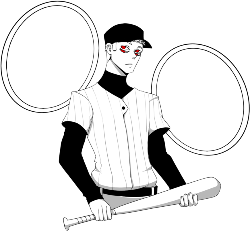 The Batter By Cateu - Drawing (940x851)