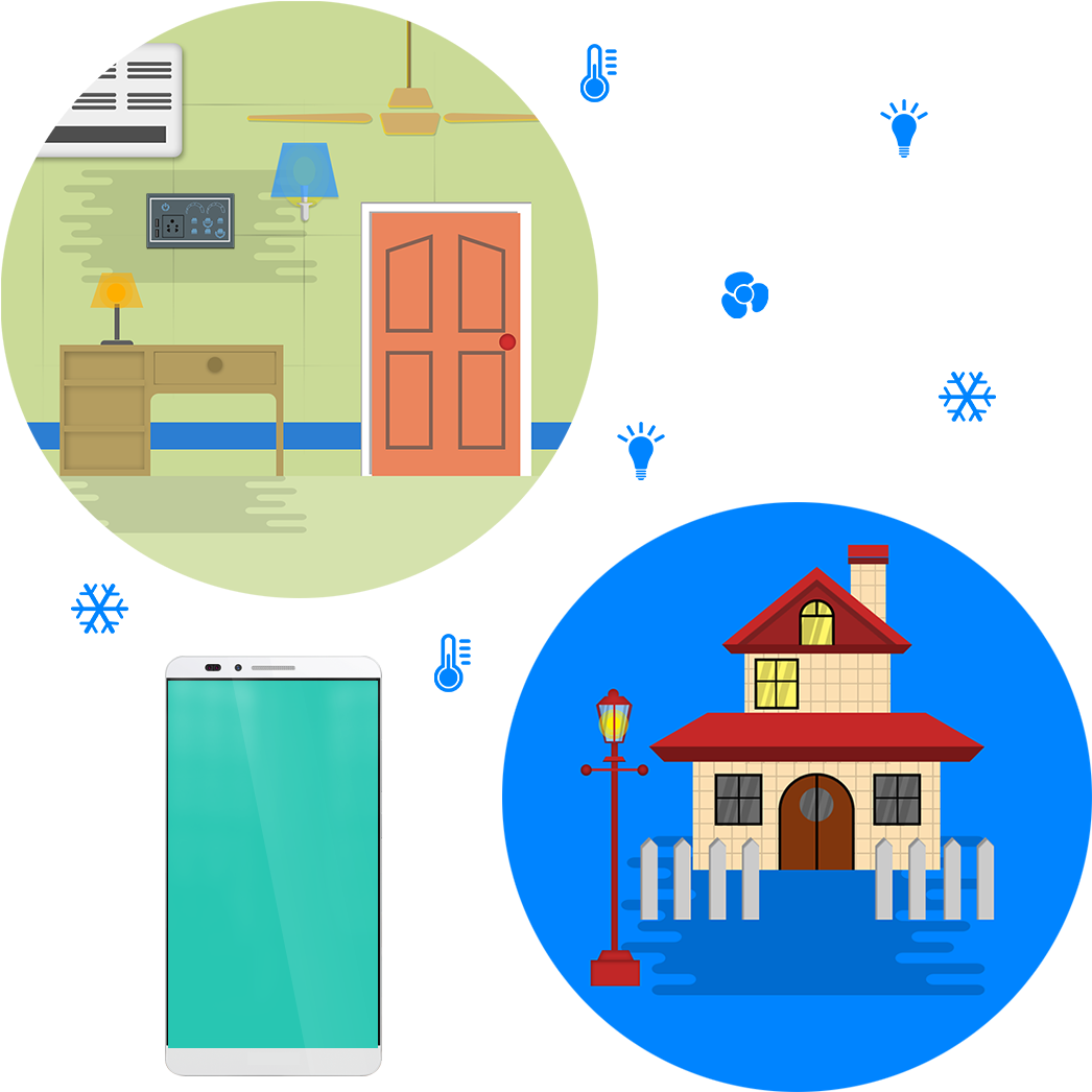 Blu Can Control Devices Over Ranges Longer Than What - House (1080x1080)