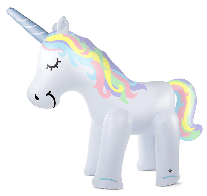 Unicorn Sprinkler Big Mouth - Unicorn Inflatable Sprinkler (684x1025)