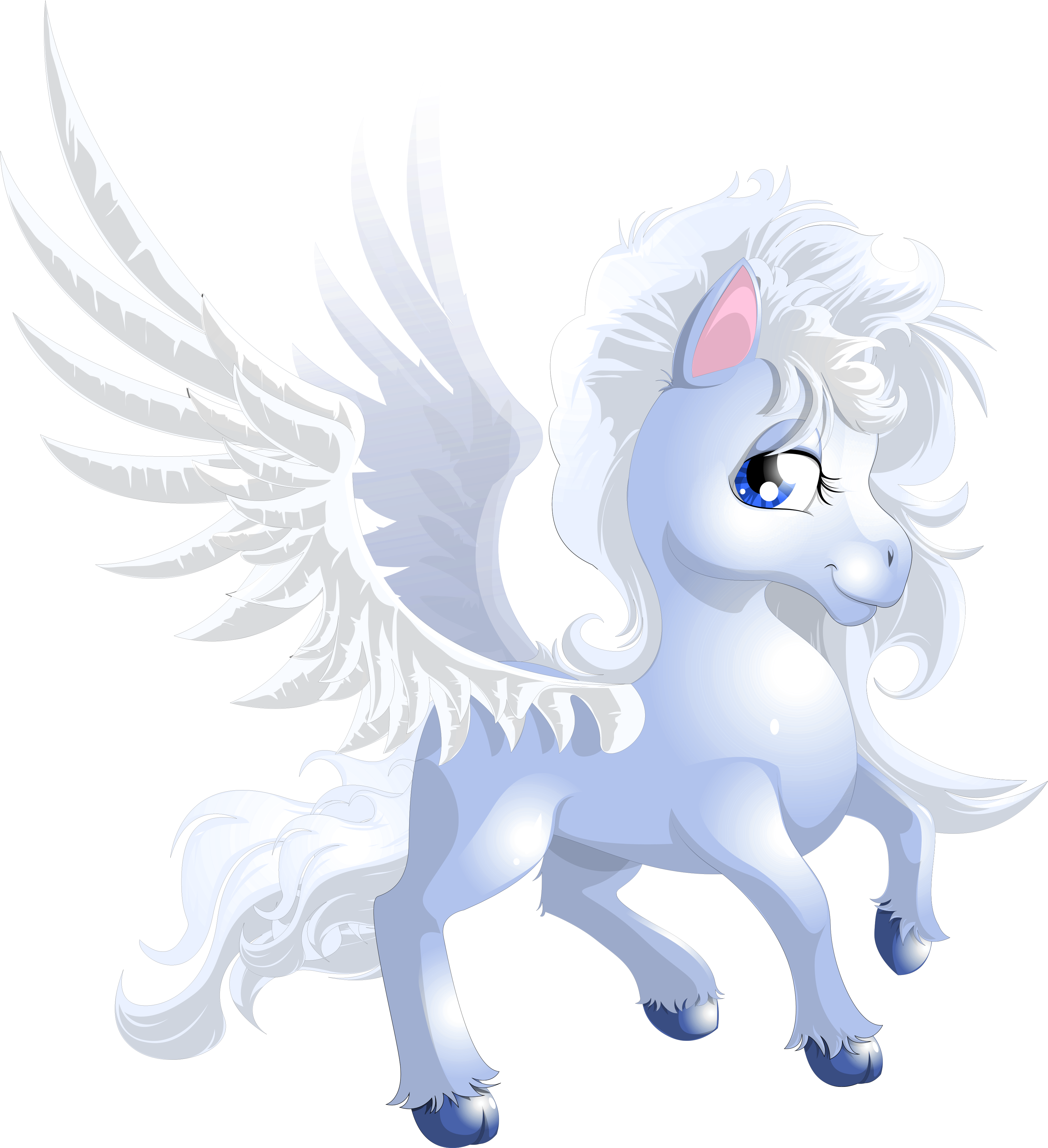 Cute Unicorn Transparent Png Clipart - Transparent Unicorn Fantasy Clipart (3648x4000)