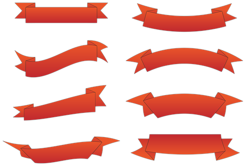 Banner Band Form Label Ornament Greeting S - Forma De Banner Png (504x340)