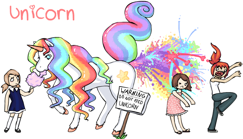 Picture - Dont Feed The Unicorn (952x550)