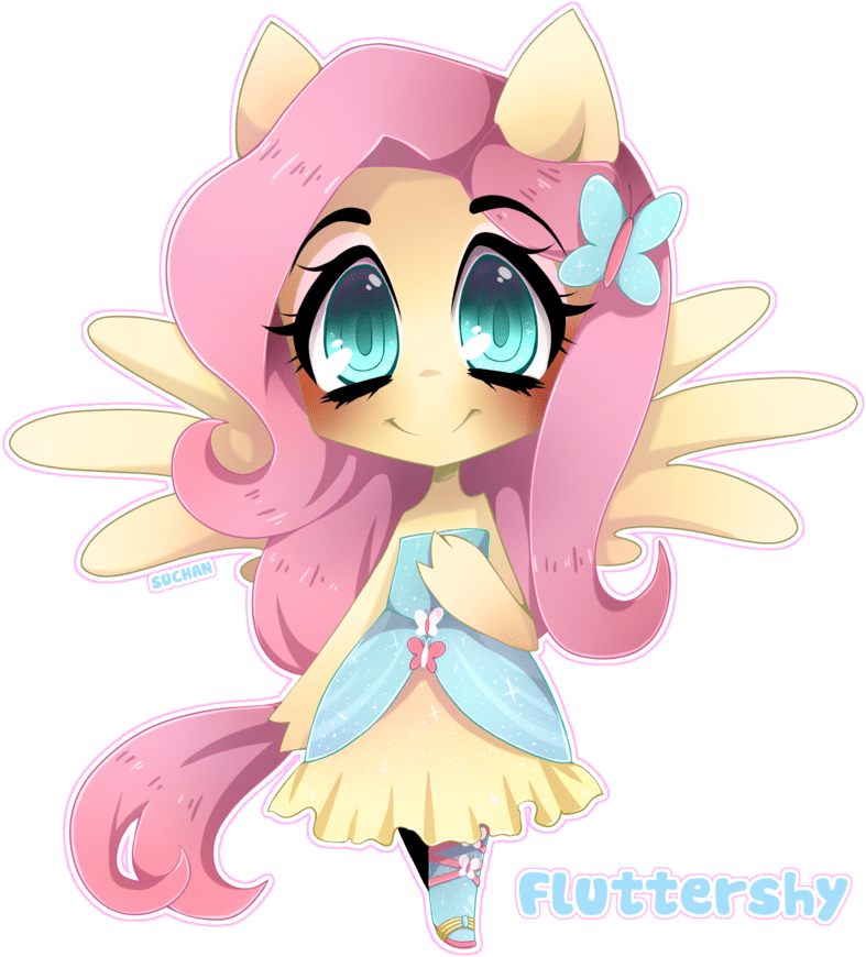 Chibi Fluttershy (801x997)