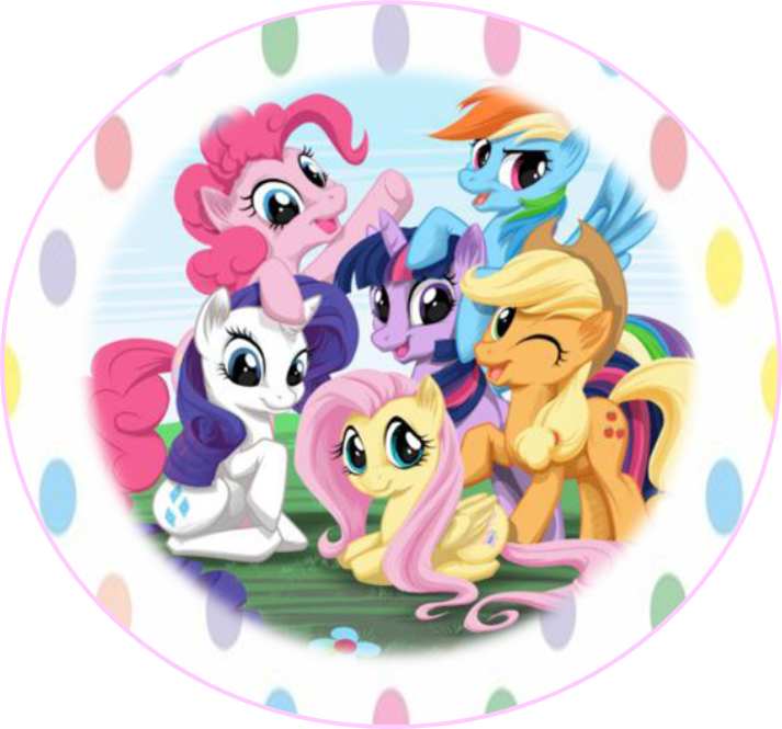 Birthday Party Ideas - My Little Pony Printable (713x665)