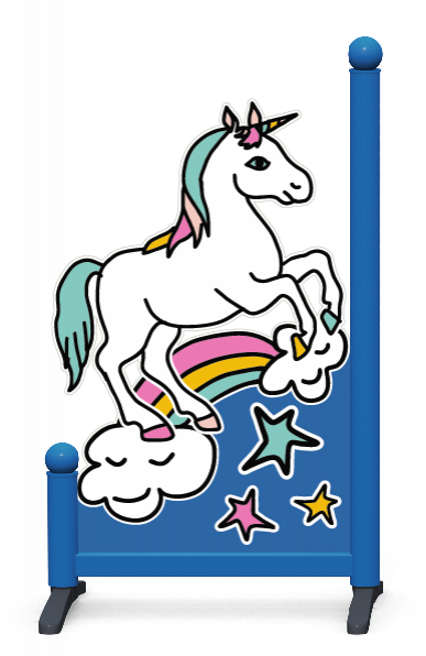 Unicorn - Unicorn Horse Jumps (387x596)