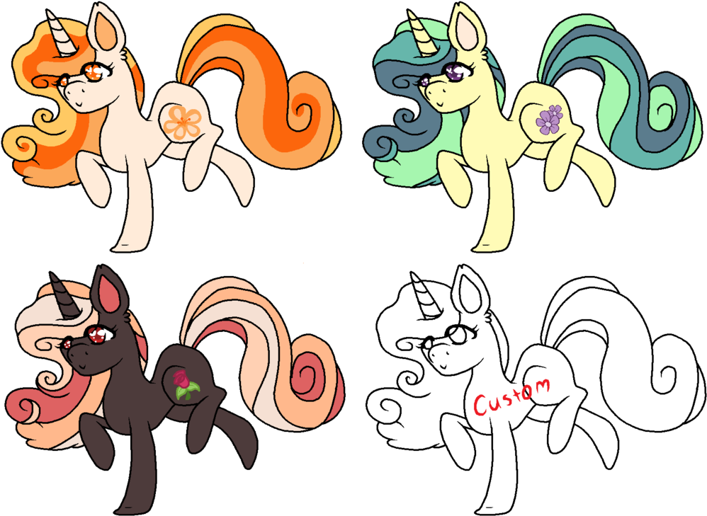 Mlp Unicorn Adoptables Open Cheap By Adoptables 4 Less - Unicorn (1024x780)