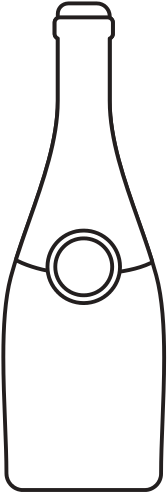 Bottle Of Champagne Vector Illustration - Glass Bottle (550x550)