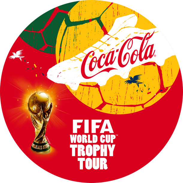 Cokefifatrophytour2 611 1 1x - Tin Box Company Coca Cola Melamine Plates (611x611)